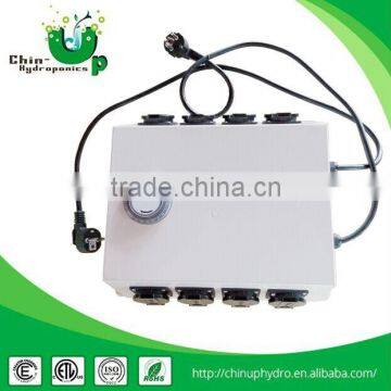 Hydroponics Light Controller/EU,US,UK TYPE Eight Sockets With Timer/two Wires photo-2