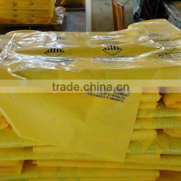 Wholesale ! PE Yellow or Transparent Asbestos Bag photo-3