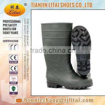 Industrial Anti-Static Safety Rain Boots Anti-Slip PVC Safety Boots