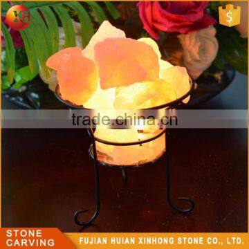 Manufacture Decorative Natural Salt Rock Lamp