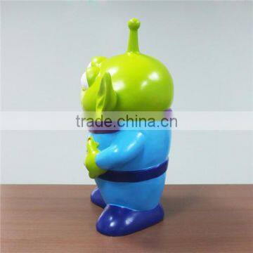 2015 Customized Resin Alien Cartoon Statue for Garden Decor photo-2