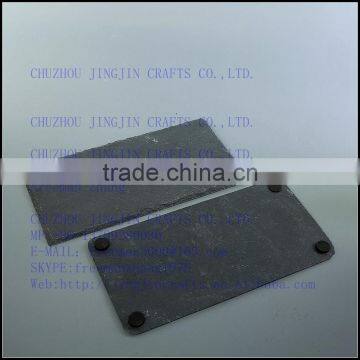 Hand Cut Slate Stone Placemats Rough Edge With Elegant Unique Designs/wholesale Natural Slate Stone Placemats and Coasters photo-6