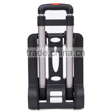 Upgrade Folding Shopping Cart With 4 Wheels/Lightweight Aluminum Cube Folding Luggage Cart/ Portable Hand Trolley photo-3