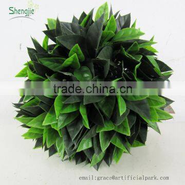 China Factory High Quality Fake Decorative Grass Balls Wholesale Grass Ball Artificial Grassr Ball photo-3