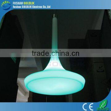 Restaurant Theme Decor RGB Color Changable Iron Pendant LED Light photo-5