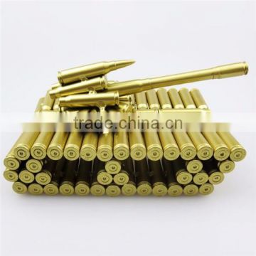 Custom arts craft bullet casings cheap metal tank model