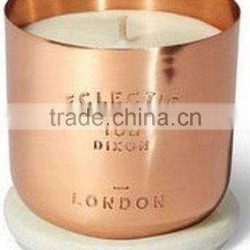 copper tin candle container for sale