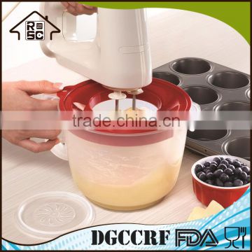 Plastic Measuring Pitcher,Mix & Pour Measuring Pitcher with Lid,BPA free Plastic Pitcher