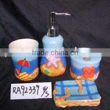 Ceramic bathroom set