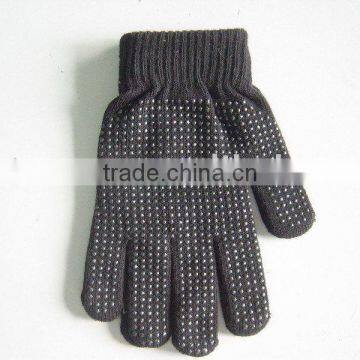 PVC dots magic glove