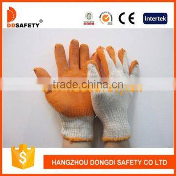 DDsafety Hot Sale Knitted With Latex Gloves Industrial Gloves Safety Gloves