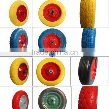 Flat Free Tire pu Wheel 3.50-8 Made in China photo-4