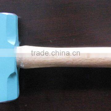 Blue Painted Sledge Hammer With Plastic Coating Handle photo-3