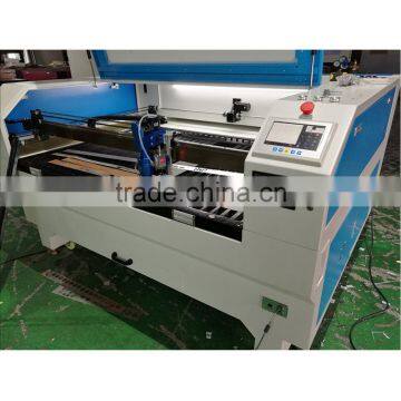 130W 1390 metal and non metal CO2 laser cutting machine with RECI S6, autofeeder, chiller