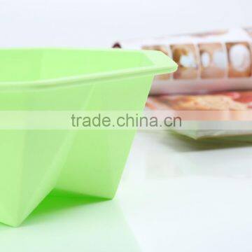 Petty Silicone Mold Pan Mould Bread Pizza Bakeware Tray Silicone Non-Stick Fluted Tube Pan photo-2