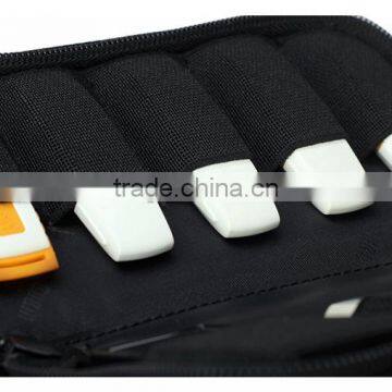 Polyester 9 Inside Pockets USB Storage Bag for Organizer photo-2