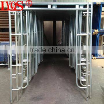 Walk Through Scaffold Frame Pipe Staging Scaffolding H Frame Scaffolding System photo-6