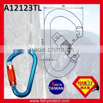 Quicklock Twist Lock Aluminum Mountain Climbing Carabiner For Rescue photo-4