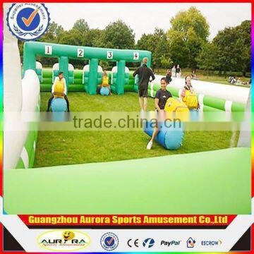 0.55mm inflatable horse racing Inflatable Pony Racer Games For Sale