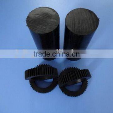 Black Plastic Delrin POM Bar photo-2