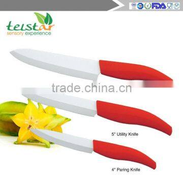 Wholesale 345 Inch Ceramic Knives, Fruit Knife Gift Set Kitchen 6 Suit Ceramic Cutting Tool photo-2