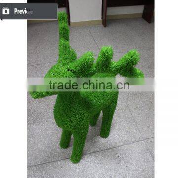 New Design Plastic Green Milan Grass Decorative Plant photo-3