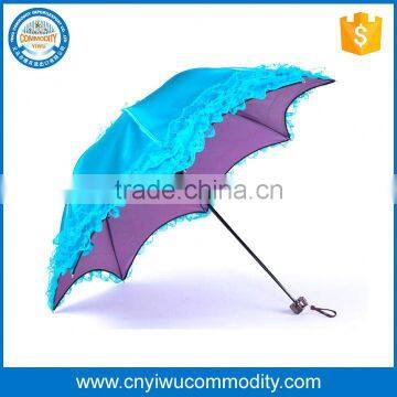 27inches new design large china triditional print Satin Fashionable Straight Umbrella golf umbrella