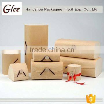 Nature birch bark wooden food packaging boxes/soft wood box