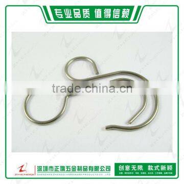 Snap hooks stainless steel S-hook metal hook for packaging accessories