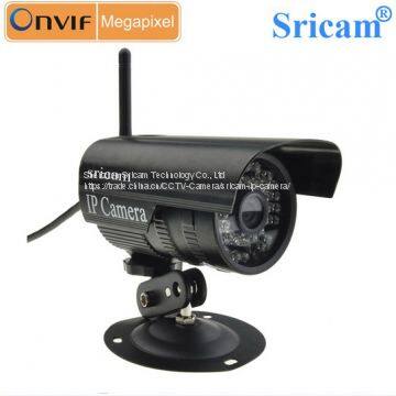 Sricam SP013 Outdoor waterproof security HD wifi wireless sd card ip camera remote control wide range ip camera