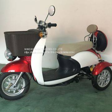 500W Commercial Reliable 3 Wheel Electric Disabled Scooter,electric Tricycle With Front Cargo photo-2
