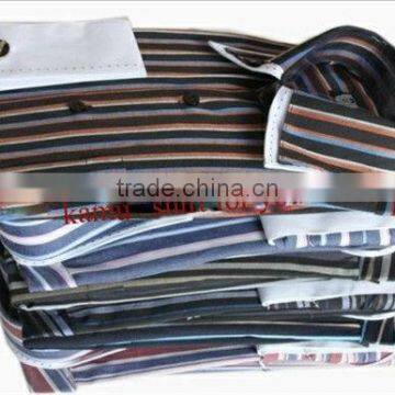 Double High Collar Dress Shirts French Cuff Shirt for Man Italian Designer Shirts photo-3