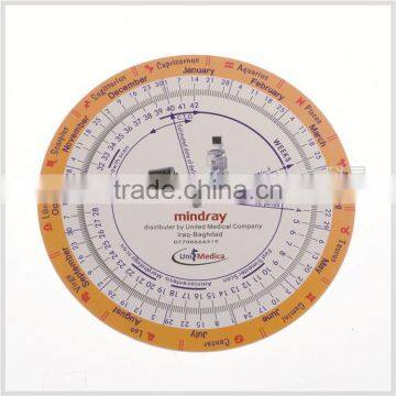 Kearing Pregnancy Wheel and Ovulation Calendar,plastic Pregnancy Wheel Chart#SC21 photo-2