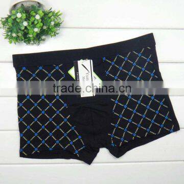 Fashion Printed Grid Men Underwear Wholesale Men Boxer Briefs Boyshort photo-5