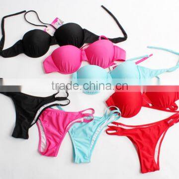 Custom Made Eco-Friendly Sexy Mature Brazilian Bikini photo-6