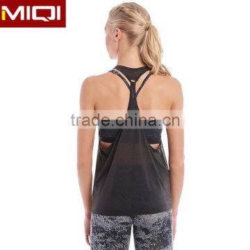 Practical Promotional Favorable price new design printed gym tank top