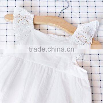 Toddler White Bubble Clothing Lace Ruffle Baby Newborn Gift Romper Baby Girl photo-2