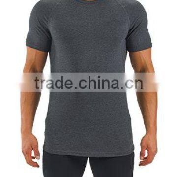 Wholesale Clothing,Men Bodybuilding Gym Fitness 95% Cotton 5% Elastane Custom T Shirt Athletic Apparel Manufacturers In China photo-2