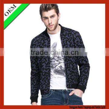 OEM High quality fashion men Hoodie fashion jacket Baseball Jacket