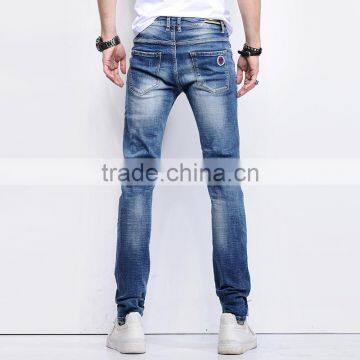 2016 New Man Denim Jeans Pants With Custom Fabric Color photo-3