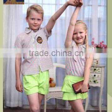 Custom Wholesale School Shorts Uniform Shirts Summer Fashion School Uniforms photo-5