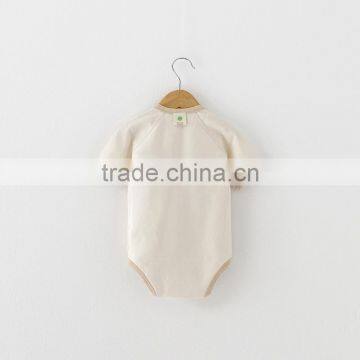 Wholesale 100% Organic Cotton Baby Bodysuit Baby Rompers Baby Clothes photo-2