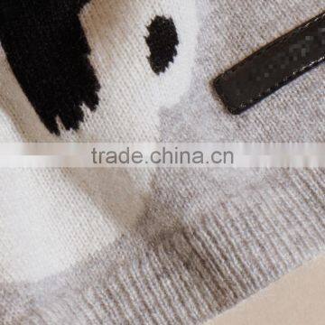 Cat Cartoon Sweater Woolen Sweater Designs For Children photo-3