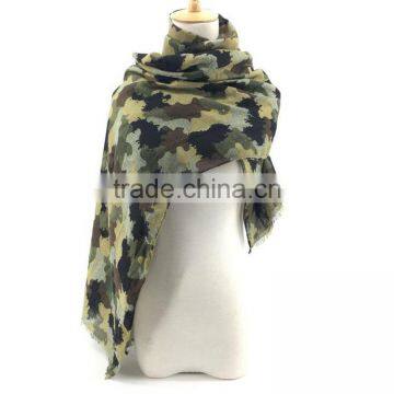 Camouflage Print Cool Design Fashion Shawl Scarf photo-3