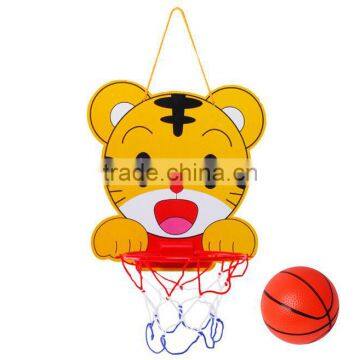 Children's Sports Toy Cartoon Basketball Board Indoor Hanging Mini Basketball Frame Hoop for Kids photo-3