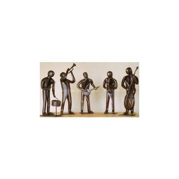 Bronze/Brass Casting Children Tree Sculpture For Garden Decorating