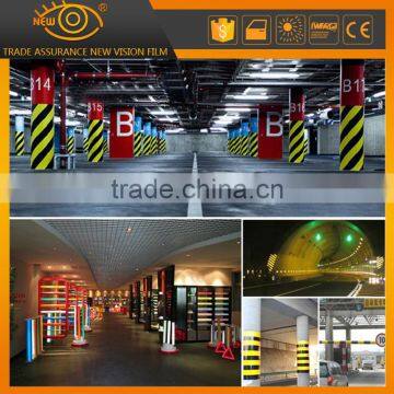 Factory Price Reflective Adhesive Warning Tape Roadway Clear Warning Sticker for Truck/vehicles photo-2