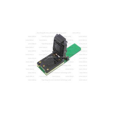 EMMC SD TEST SOCKET testing solution SD card test. China test socket supplier