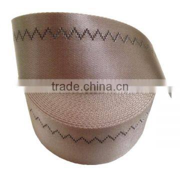 Woven binding strap for luggage