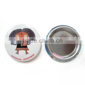Promotion Button Tinplate Pin Badge
